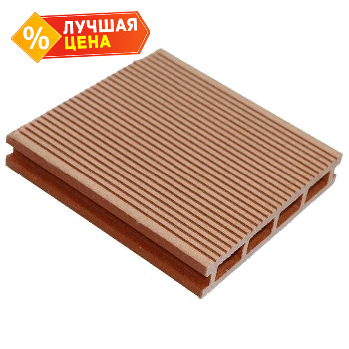 Террасная доска ДПК вельвет MasterDeck 26x140x3000 мм Орегон